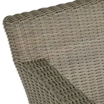 Club Woven N-dura Resin Wicker Outdoor Swivel Glider Chair - Image 3
