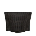 Club Woven N-dura Resin Wicker Outdoor Swivel Glider Chair - Image 11