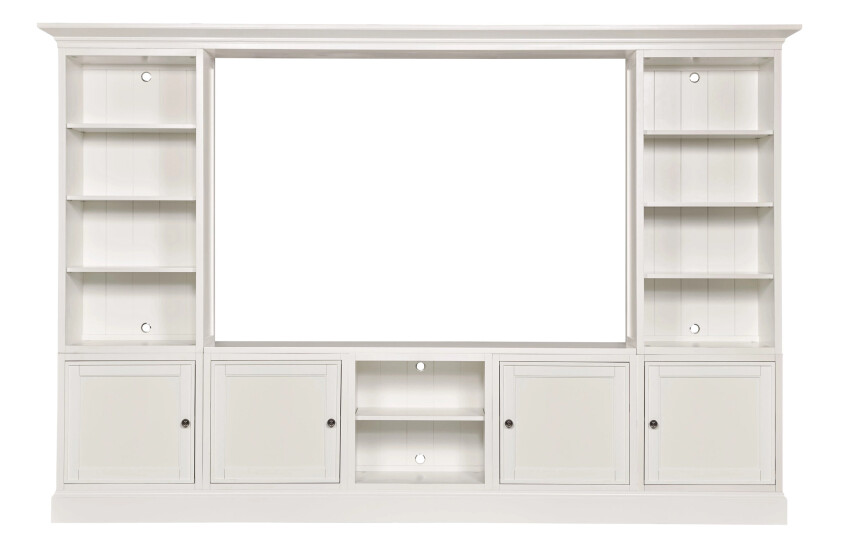 Structures Quintuple Door Entertainment Wall - Complete