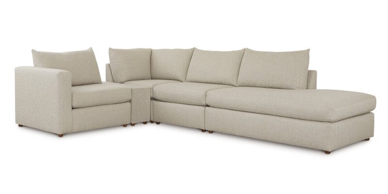 Beckham Bumper Modular Sectional with Console