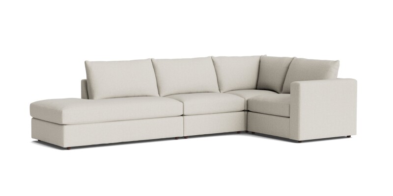 Beckham Bumper Modular L-Shaped Sectional