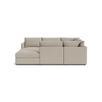 Beckham Thin Track Arm Modular Pit Sectional