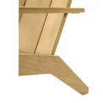 Ashland N-dura Wood Outdoor Adirondack Lounge Chair - Image 5
