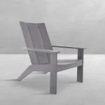 Ashland N-dura Wood Outdoor Adirondack Lounge Chair - Image 6