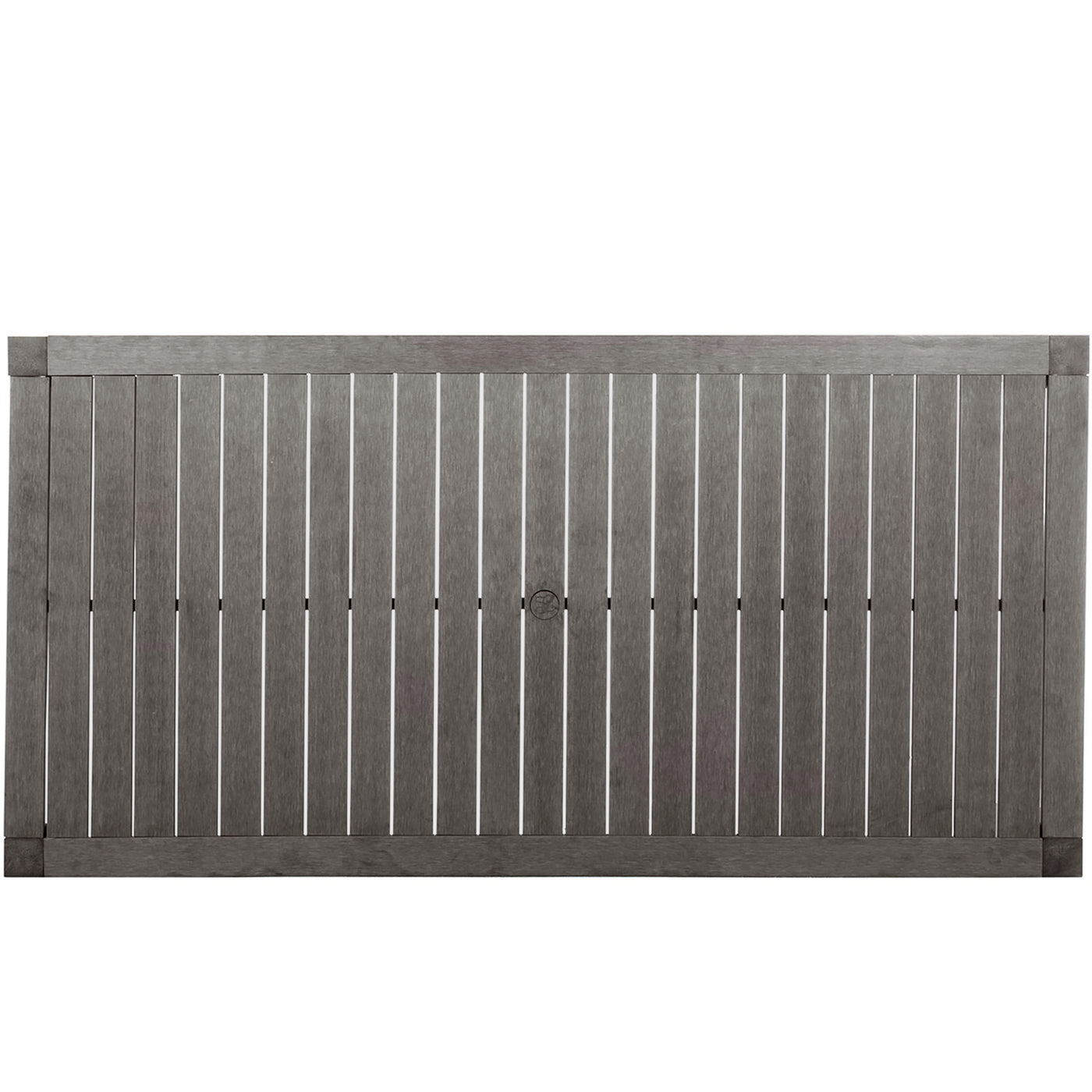 Portside Resin Rectangle Outdoor Slatted Table Top 84 In. W X 29.5 In. H
