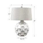 Guerina Table Lamp, White - Image 5