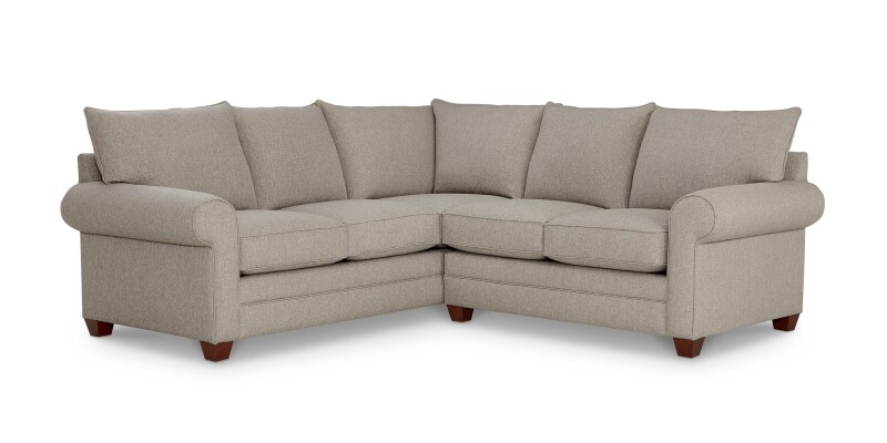 Alexander Roll Arm L-Shaped Sectional