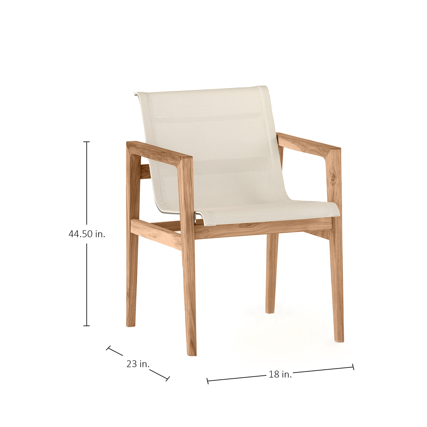 Coast Teak Outdoor Seating Arm Chair