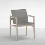 Coast Teak Outdoor Seating Arm Chair - Image 7