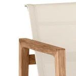 Coast Teak Outdoor Seating Arm Chair - Image 12
