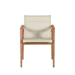 Coast Teak Outdoor Seating Arm Chair - Image 16