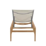 Coast Teak Sling Outdoor Chaise Lounge - Image 10