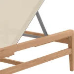 Coast Teak Sling Outdoor Chaise Lounge - Image 13