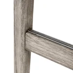 Coast Teak Sling Outdoor Backless Bar Stool 30 In. - Image 10