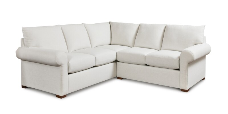Hanover Roll Arm L-Shaped Sectional
