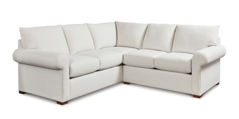 Hanover Roll Arm L-Shaped Sectional