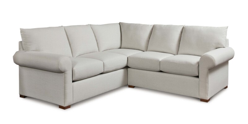 Hanover Roll Arm L-Shaped Sectional