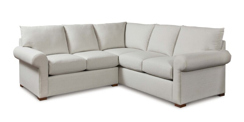 Hanover Roll Arm L-Shaped Sectional