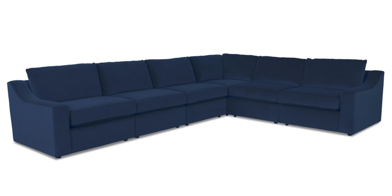 Blake Slope Arm Modular L-Shaped Sectional
