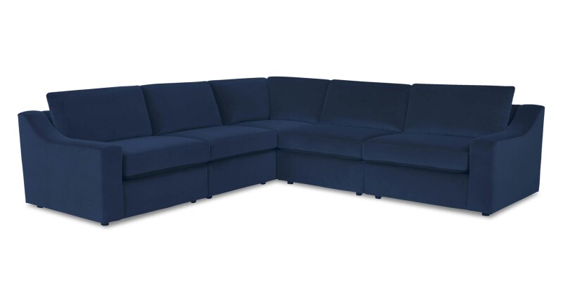Blake Slope Arm Modular L-Shaped Sectional