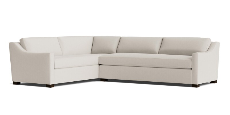Oliver Slope Arm L-Shaped Sectional