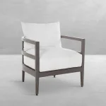 Santa Barbara N-dura Wood Outdoor Lounge Chair - Image 3