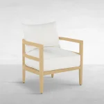 Santa Barbara N-dura Wood Outdoor Lounge Chair - Image 9