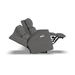 Score Fabric Power Reclining Loveseat with Console & Power Headrests & Lumbar - Image 12