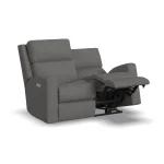 Score Fabric Power Reclining Loveseat with Power Headrests & Lumbar - Image 12