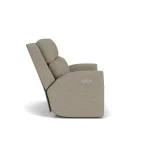 Score Fabric Power Reclining Loveseat with Power Headrests & Lumbar - Image 5