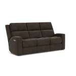 Score Fabric Power Reclining Sofa with Power Headrests & Lumbar - Image 6