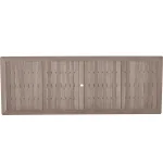Woodlawn Teak Rectangle Outdoor Slatted Table 110 In. W X 31 In.h - Image 9