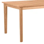 Woodlawn Teak Rectangle Outdoor Slatted Table 110 In. W X 31 In.h - Image 14