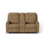 Kerrie Fabric Power Reclining Loveseat with Console - Image 6