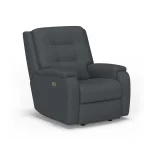 Arlo Fabric Power Recliner with Power Headrest & Lumbar - Image 5