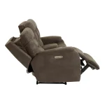 Arlo Fabric Power Reclining Loveseat with Console & Power Headrests - Image 13