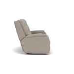 Arlo Fabric Power Reclining Loveseat with Console & Power Headrests & Lumbar - Image 4