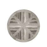 Lakeshore Teak Round Outdoor Pedestal Table 72 In. W X 30.75 In. H - Image 12