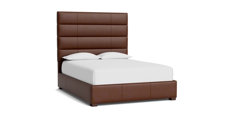 Parkton Leather Upholstered Storage Bed