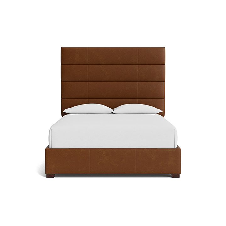 Parkton Leather Upholstered Storage Bed