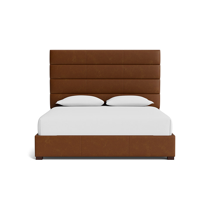 Parkton Leather Upholstered Storage Bed