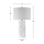 Sinclair Table Lamp, White - Image 9