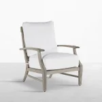 Croquet Teak Outdoor Lounge Chair