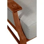 Croquet Teak Outdoor Lounge Chair - Image 5