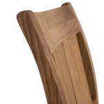 Croquet Teak Outdoor Bar Stool 30 In. - Image 20