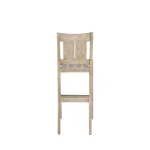 Croquet Teak Outdoor Bar Stool 30 In. - Image 11