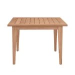 Club Teak Square Outdoor Farm Table