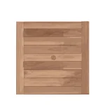 Club Teak Square Outdoor Farm Table - Image 7