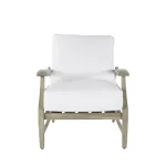 Croquet Teak Outdoor Recliner Chair - Image 19
