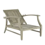 Croquet Teak Outdoor Recliner Chair - Image 18